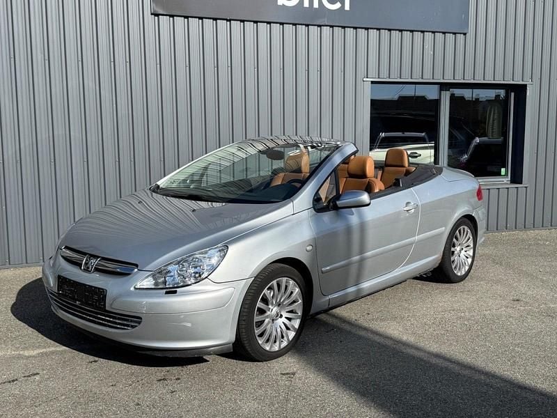 Sølvmetal Brugt 2004 Peugeot 307 CC Cabriolet | 22.500 kr. - Billede 1/4