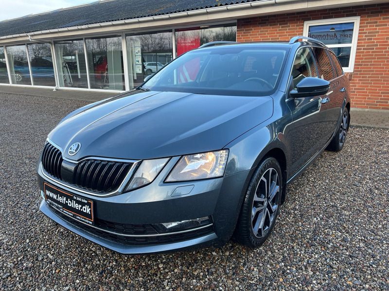 Quartz grey metal Brugt 2020 Skoda Octavia Dynamic Stationcar | 179.900 kr. (Fair pris) - Billede 1/4