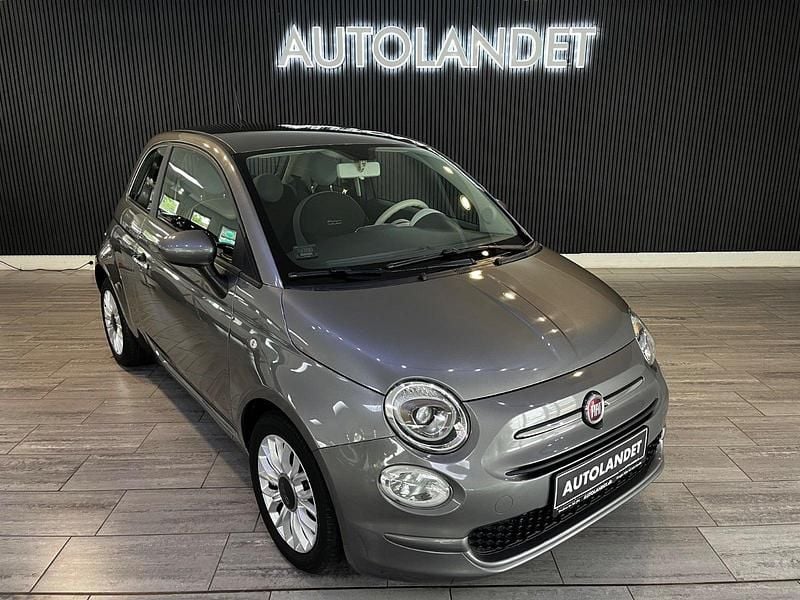 Gråmetal Brugt 2017 Fiat 500 Pop Star | 64.800 kr. (Fair pris) - Billede 1/4