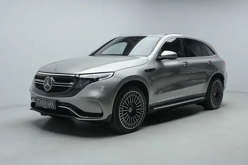 Sølv Brugt 2023 Mercedes EQC400 AMG SUV | 459.900 kr. (Fair pris) - Billede 1/4