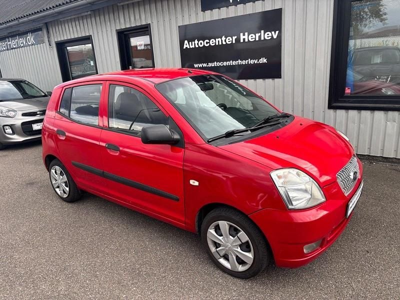 Rød Brugt 2007 Kia Picanto EX Hatchback | 14.500 kr. (Fair pris) - Billede 1/4