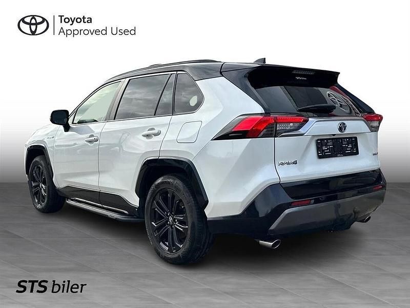 Brugt Toyota RAV4 Hybrid H3 Style 218 HK (160 kW) 2019 Pearl white/black SUV