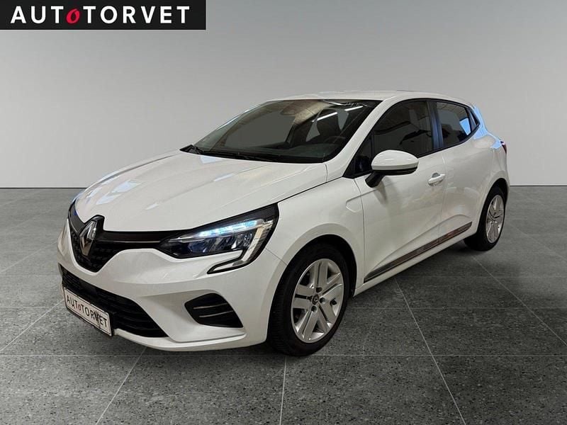 Hvid Brugt 2022 Renault Clio V Zen Hatchback | 129.700 kr. (God pris) - Billede 1/4