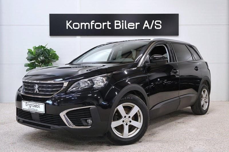 Sortmetal Brugt 2019 Peugeot 5008 Active SUV | 99.800 kr. (Super pris) - Billede 1/4