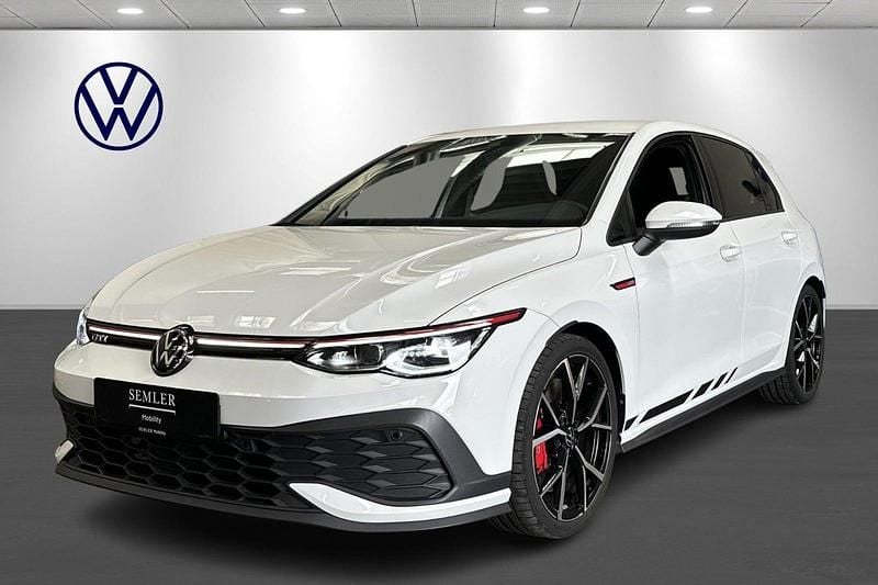Hvid Brugt 2022 VW Golf VIII GTI Clubsport Hatchback | 459.900 kr. - Billede 1/4