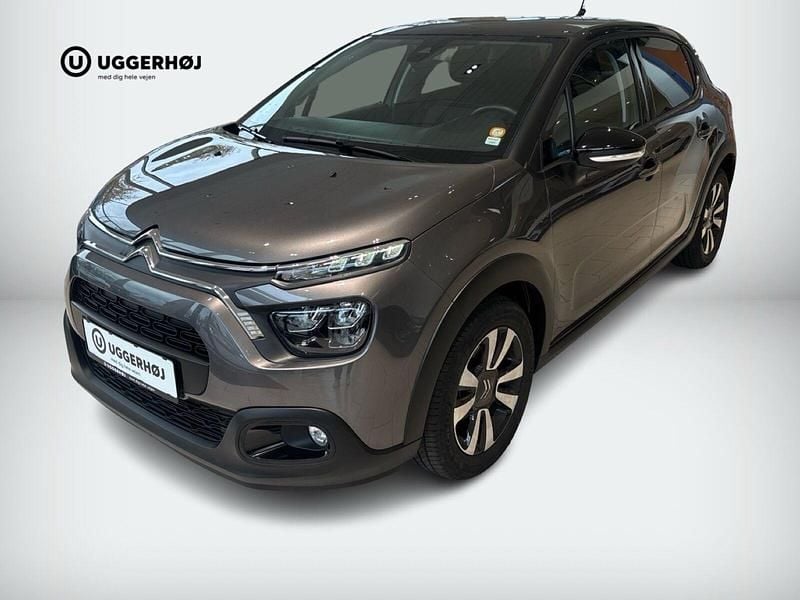 Gråmetal Brugt 2021 Citroën C3 PureTech | 105.000 kr. (God pris) - Billede 1/4