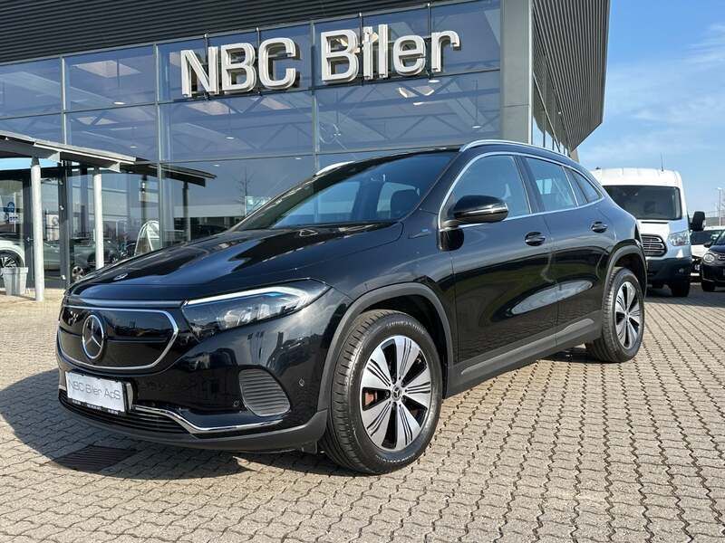 Sort Brugt 2021 Mercedes EQA250 SUV | 244.780 kr. (God pris) - Billede 1/4