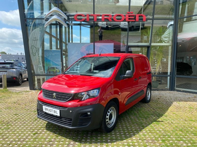 Rød ardent Brugt 2020 Peugeot Partner MPV | 104.900 kr. - Billede 1/4