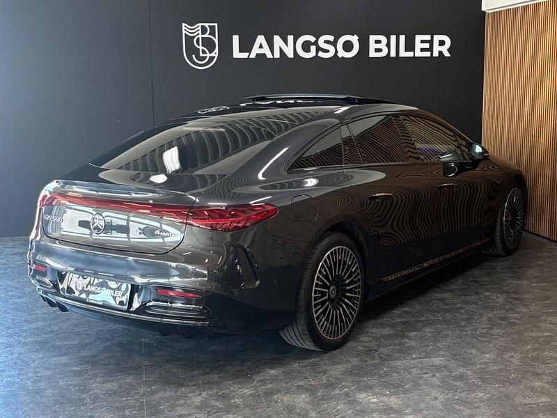 Brugt Mercedes EQS580 AMG line 384 kW (523 HK) 2023 Gråmetal Hatchback