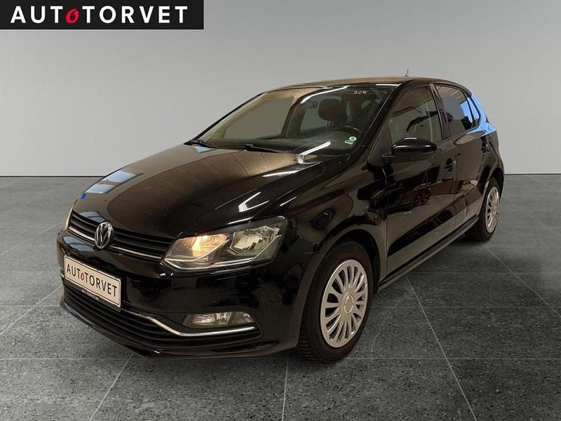 Sort Brugt 2015 VW Polo Comfortline Hatchback | 49.700 kr. (God pris) - Billede 1/4