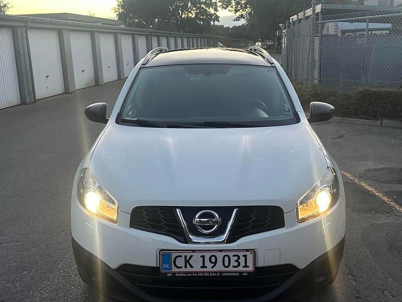 Brugt Nissan Qashqai +2 Tekna 110 HK (80 kW) 2013 hvid SUV