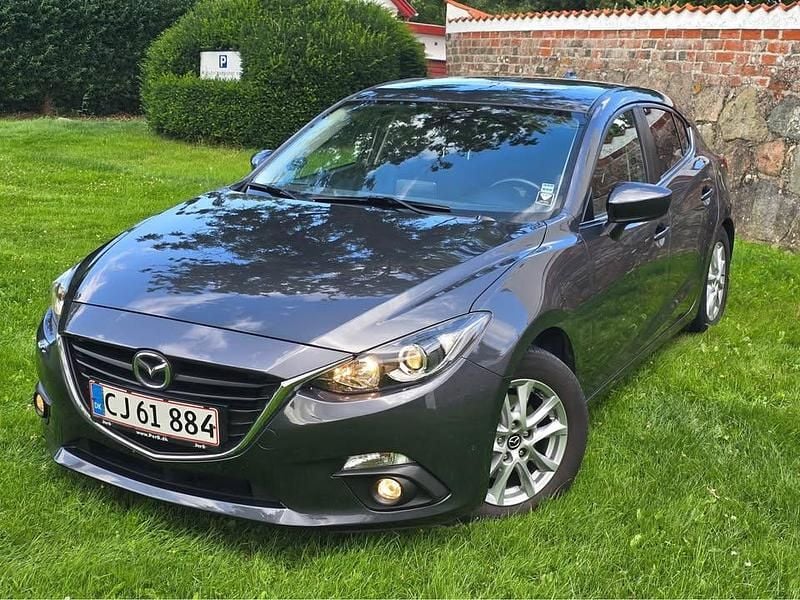 Brugt Mazda 3 120 HK (88 kW) 2015 Grå Hatchback