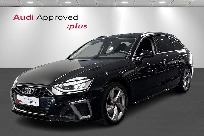 Sortmetal Brugt 2023 Audi A4 S-Line Stationcar | 389.900 kr. (Fair pris) - Billede 1/4
