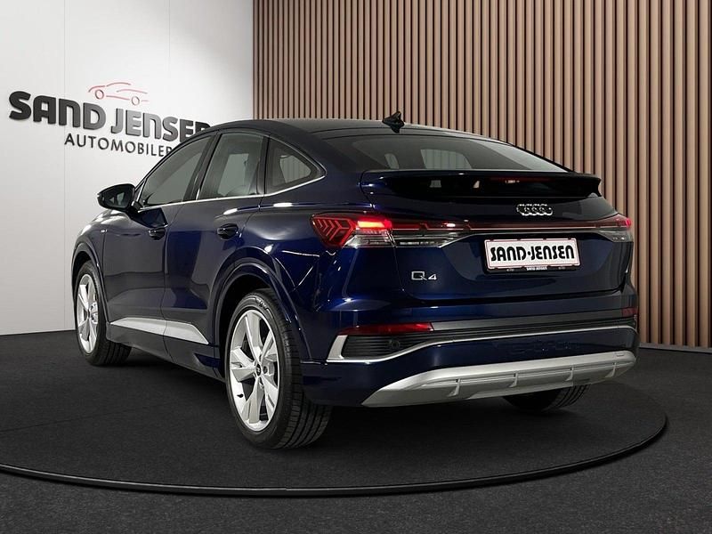 Brugt Audi Q4 Sportback e-tron S-Line 125 kW (170 HK) 2024 Blåmetal SUV