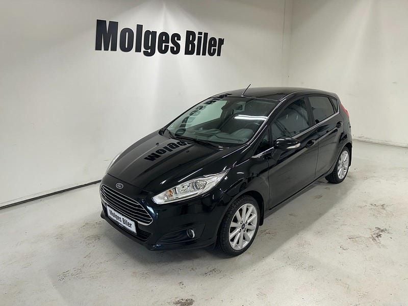 Sortmetal Brugt 2016 Ford Fiesta Titanium Hatchback | 59.900 kr. (Fair pris) - Billede 1/4
