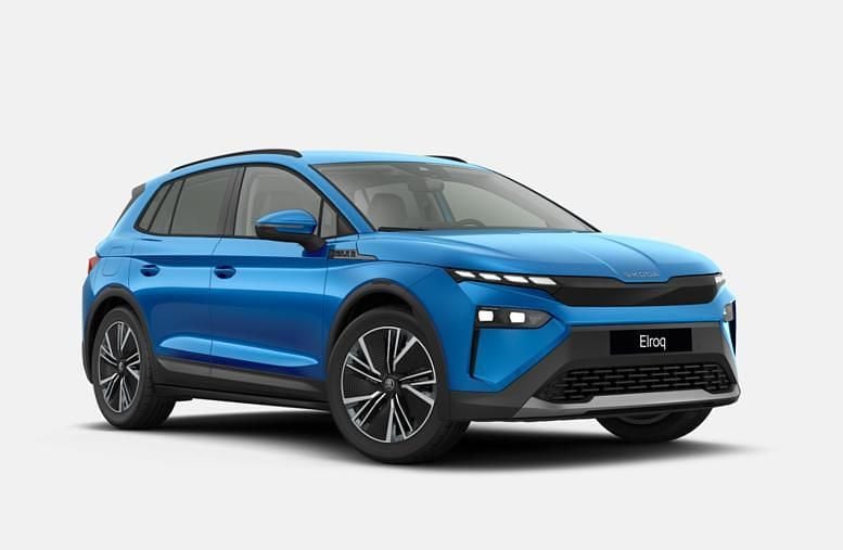 Blåmetal Ny 2025 Skoda Elroq SUV | 306.870 kr. (Fair pris) - Billede 1/4