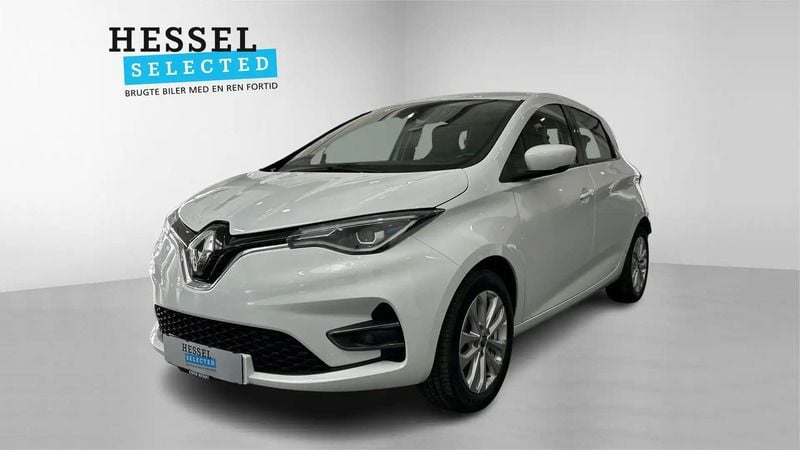 Hvid Brugt 2021 Renault Zoe Zen Hatchback | 109.900 kr. (Fair pris) - Billede 1/4