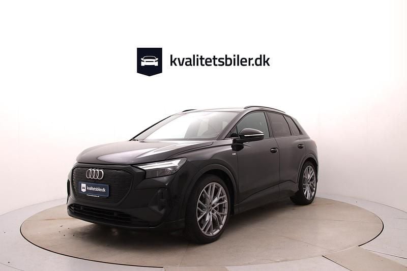 Sortmetal Brugt 2022 Audi Q4 e-tron S-Line SUV | 269.900 kr. (Super pris) - Billede 1/4