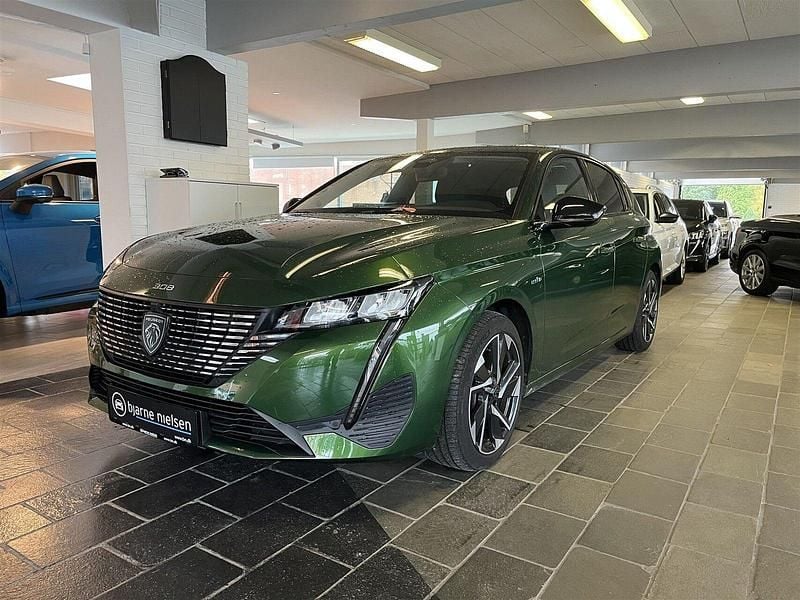 Grønmetal Brugt 2023 Peugeot 308 Selection Sky Hatchback | 219.900 kr. (God pris) - Billede 1/3