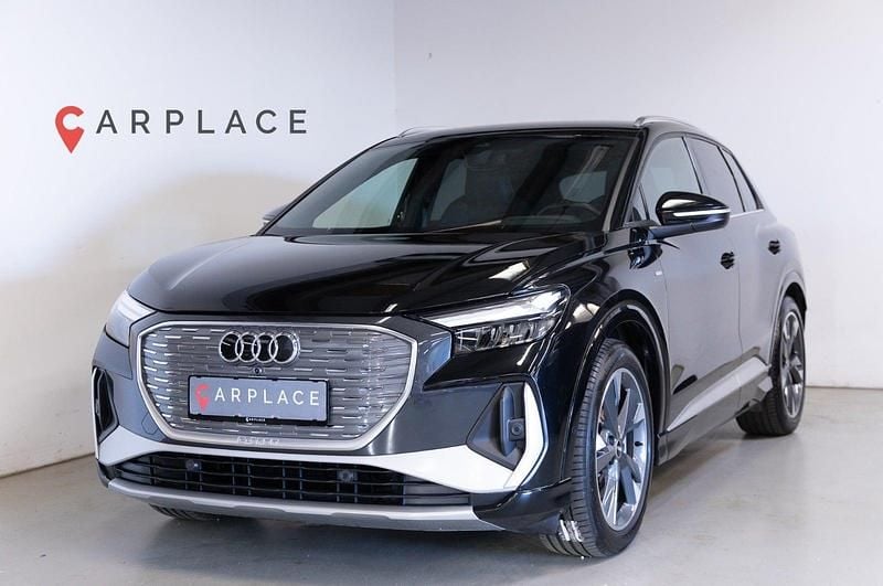 Brugt Audi Q4 e-tron S-Line 150 kW (204 HK) 2023 Sortmetal SUV