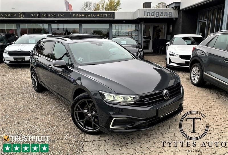 Grå Brugt 2020 VW Passat GTE Stationcar | 284.800 kr. (Dyr) - Billede 1/4