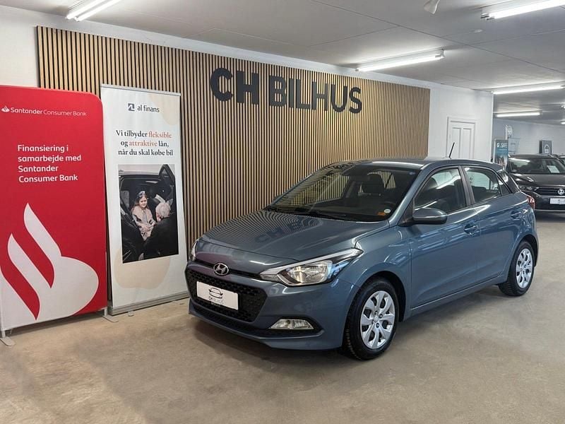 Blåmetal Brugt 2018 Hyundai i20 Hatchback | 74.500 kr. (Fair pris) - Billede 1/4
