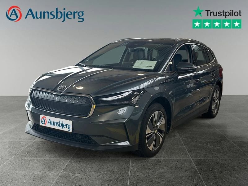 Grå metal Brugt 2021 Skoda Enyaq iV Suite SUV | 279.500 kr. (Lidt for dyr) - Billede 1/4