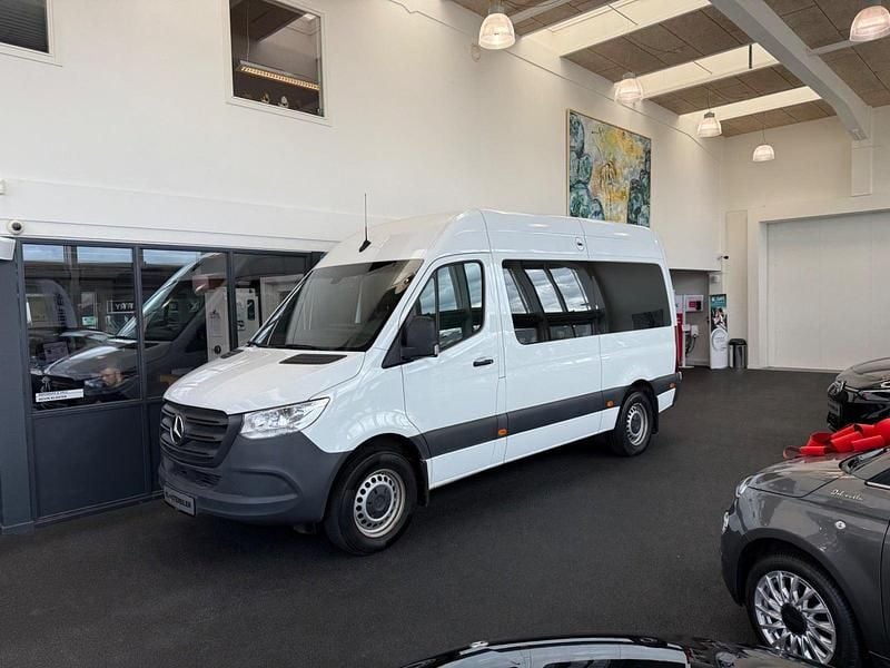 Hvid Brugt 2023 Mercedes Sprinter Van | 344.700 kr. - Billede 1/4