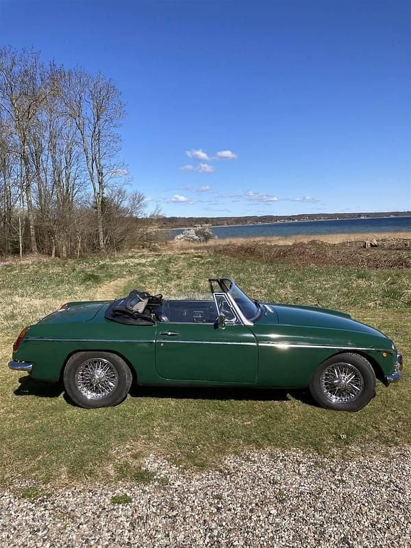 Grøn Brugt 1969 MG B Cabriolet | 60.000 kr. - Billede 1/4