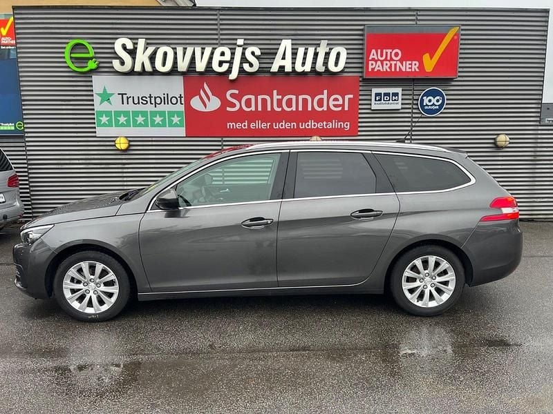 Brugt Peugeot 308 Style 130 HK (95 kW) 2020 Gråmetal Stationcar