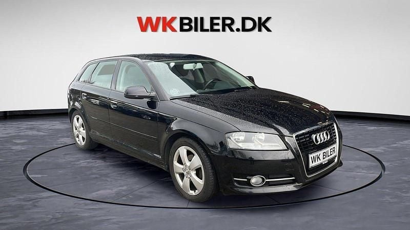 Sortmetal Brugt 2012 Audi A3 Sportback Ambiente Hatchback | 79.900 kr. (Lidt for dyr) - Billede 1/4