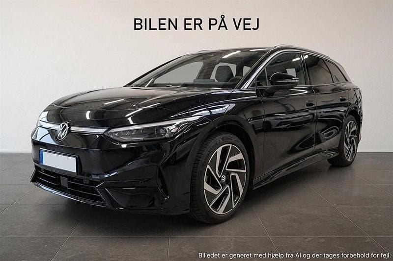 Sort Brugt 2025 VW ID.7 Style Stationcar | 419.900 kr. - Billede 1/4