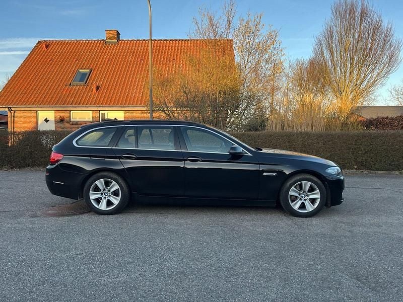 Brugt BMW 525 M Sport 218 HK (160 kW) 2015 Sort Stationcar