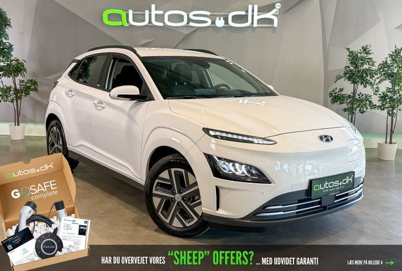 Hvid Brugt 2021 Hyundai Kona Trend SUV | 164.000 kr. (Fair pris) - Billede 1/3