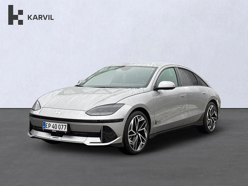 Curated silver Ny 2025 Hyundai Ioniq 6 Ultimate Sedan | 319.900 kr. (Dyr) - Billede 1/4
