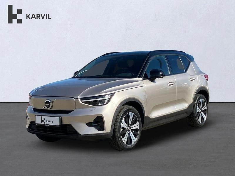 Sølvmetal Brugt 2022 Volvo XC40 Ultimate SUV | 274.900 kr. (Lidt for dyr) - Billede 1/4