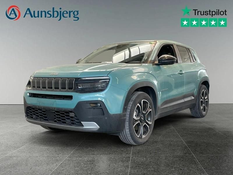 Turkisblå Brugt 2024 Jeep Avenger EV Summit SUV | 199.500 kr. (Fair pris) - Billede 1/4