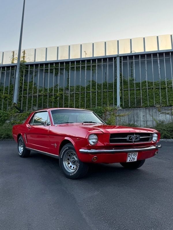 Rød Brugt 1965 Ford Mustang Coupe | 169.995 kr. - Billede 1/4