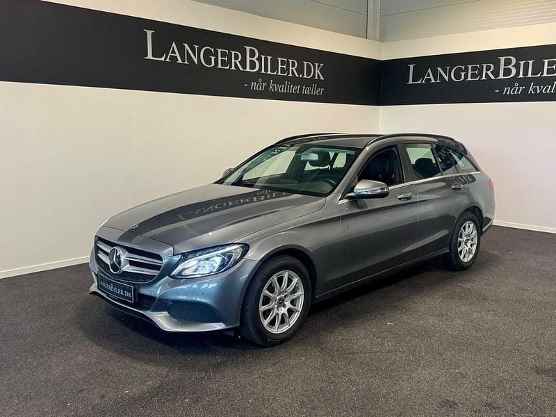 Gråmetal Brugt 2017 Mercedes C220 Business Stationcar | 219.500 kr. (God pris) - Billede 1/4
