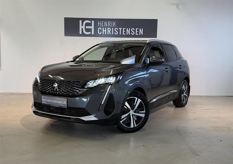 Grå platinium Brugt 2021 Peugeot 3008 Allure SUV | 199.900 kr. (Fair pris) - Billede 1/4