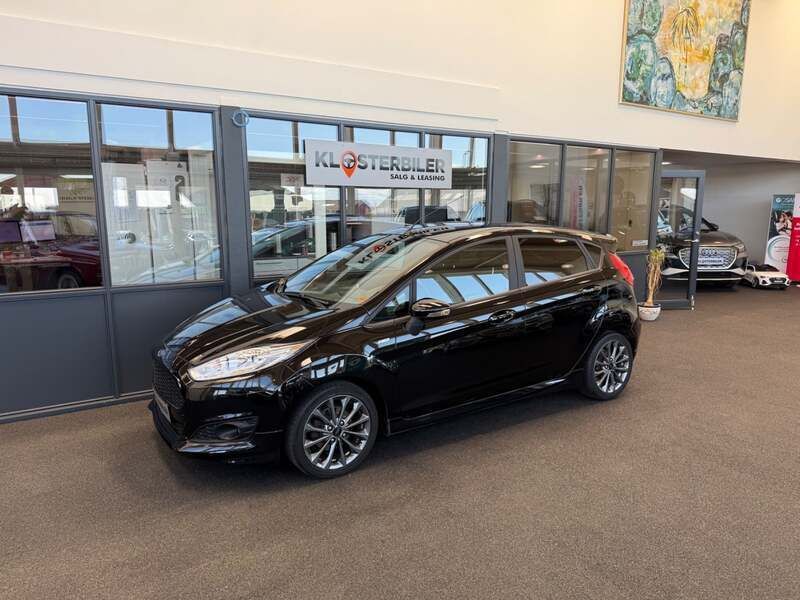 Sortmetal Brugt 2016 Ford Fiesta ST-Line Hatchback | 87.900 kr. (Fair pris) - Billede 1/4