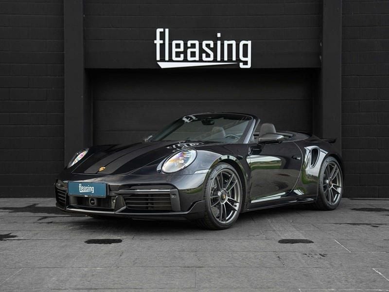 Sortmetal Brugt 2022 Porsche 911 Turbo S Cabriolet Cabriolet | 25.950 kr. - Billede 1/4
