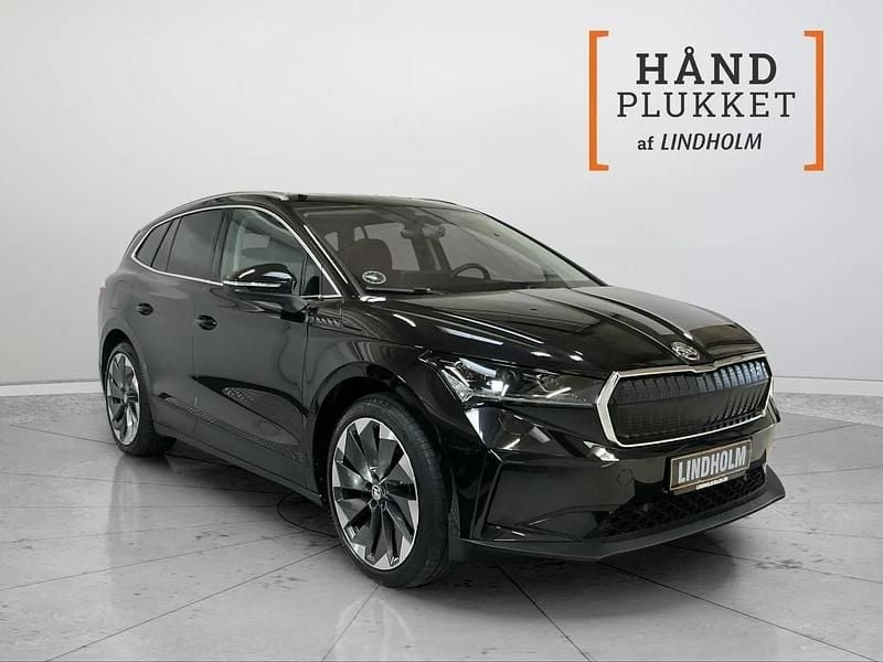 Sort Brugt 2021 Skoda Enyaq iV Suite SUV | 239.900 kr. (Lidt for dyr) - Billede 1/3