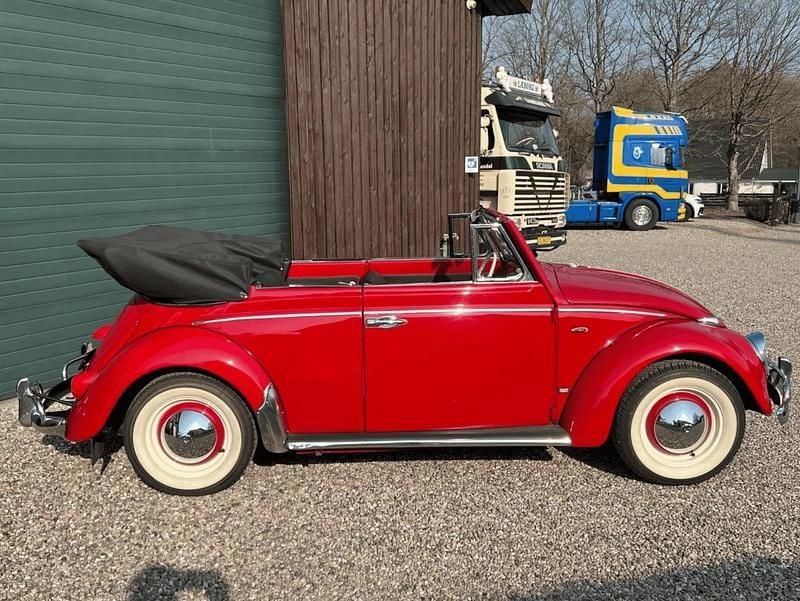 Brugt VW Beetle Cabriolet 1958 Rød Cabriolet