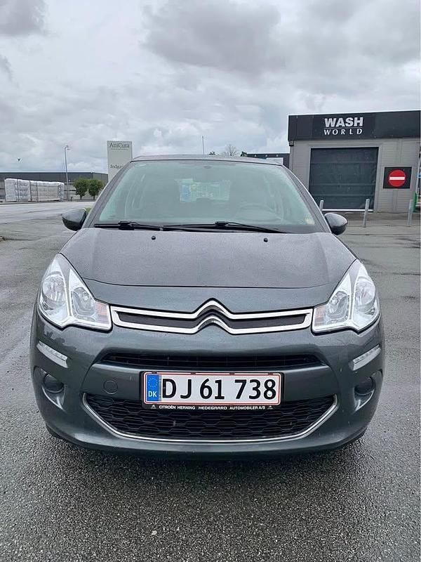 Grå Brugt 2014 Citroën C3 Hatchback | 49.000 kr. (Lidt for dyr) - Billede 1/4