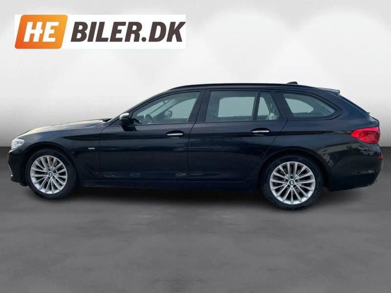 Brugt BMW 520 Luxury Line 190 HK (139 kW) 2018 Sortmetal Stationcar