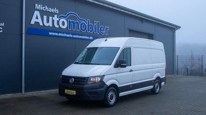 Hvid Brugt 2024 VW Crafter Van | 279.900 kr. - Billede 1/4