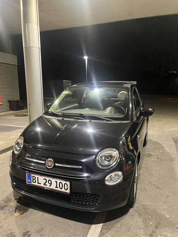 Sort Brugt 2016 Fiat 500C Pop Star Cabriolet | 69.900 kr. (Fair pris) - Billede 1/9