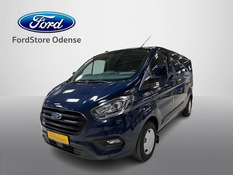 Blå Brugt 2022 Ford Transit Custom Trend Van | 164.900 kr. - Billede 1/4