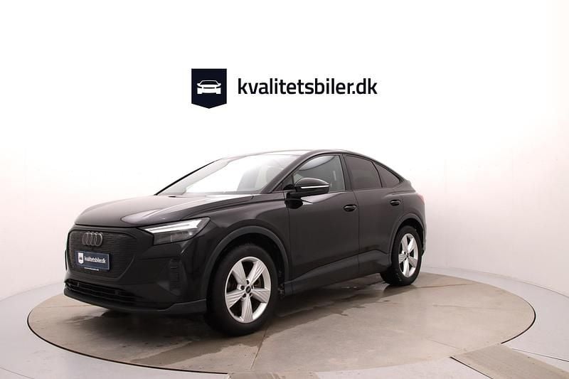 Brugt Audi Q4 Sportback e-tron Comfort 210 kW (286 HK) 2024 Sortmetal SUV